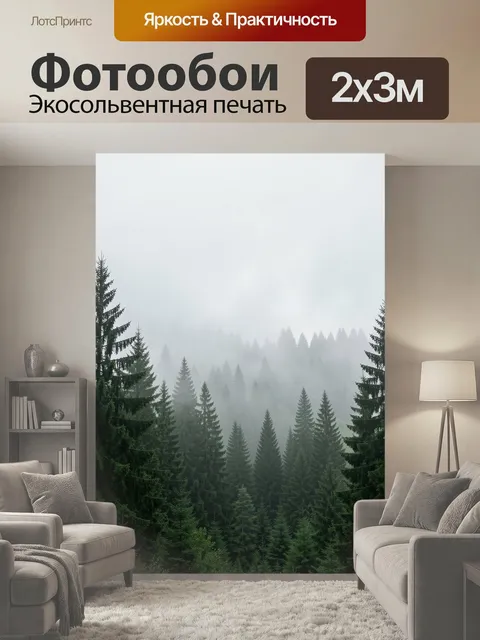 200 × 300 см · Экосольвентная печать