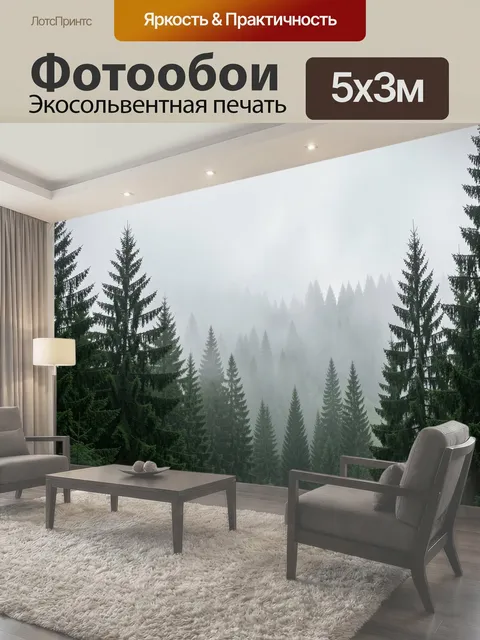 500 × 300 см · Экосольвентная печать
