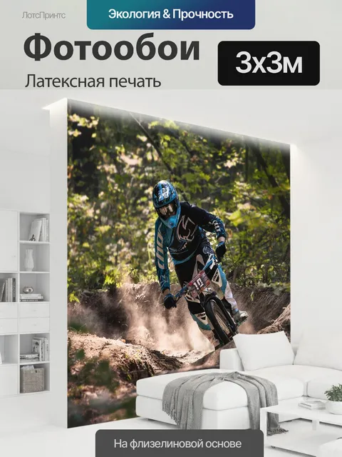 300 × 300 см · Латексная печать