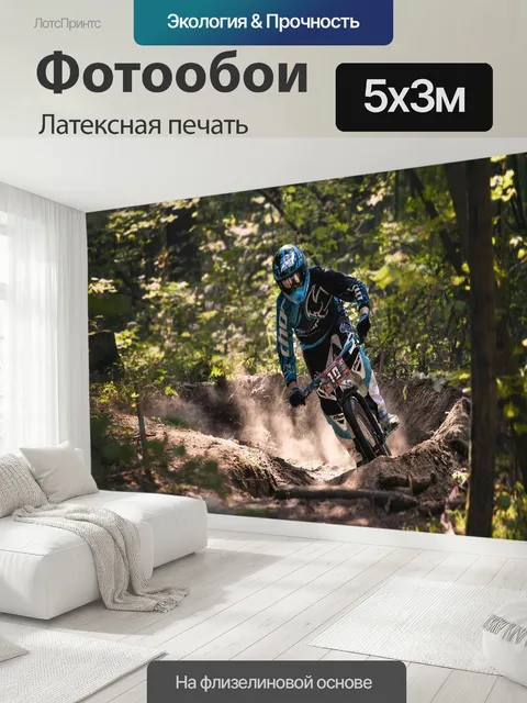 500 × 300 см · Латексная печать