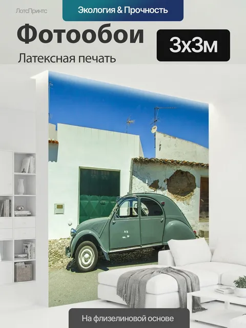 300 × 300 см · Латексная печать