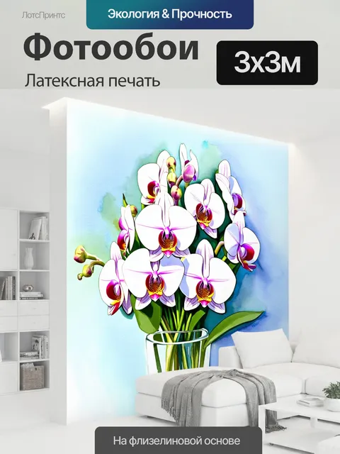300 × 300 см · Латексная печать