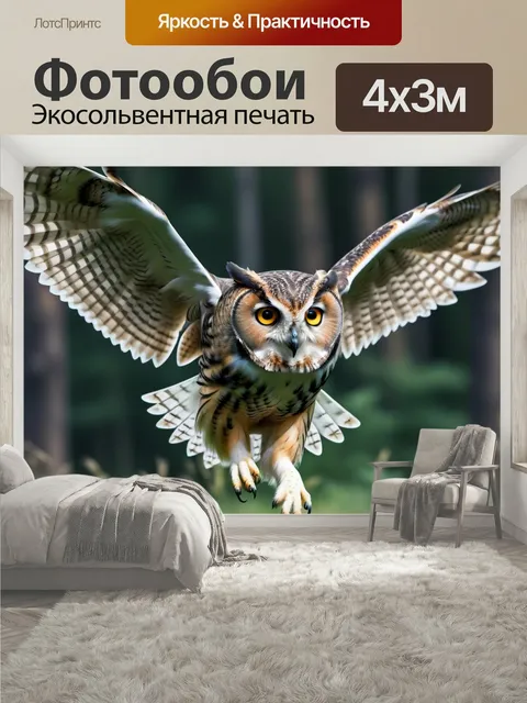 400 × 300 см · Экосольвентная печать