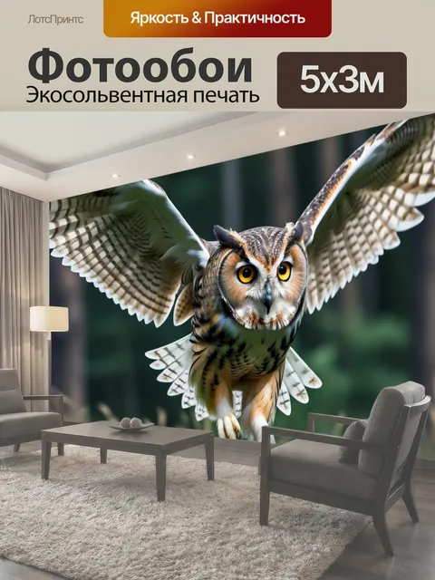 500 × 300 см · Экосольвентная печать