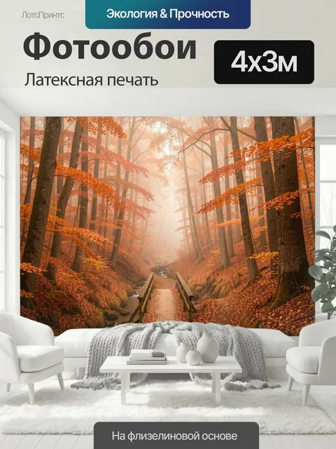 400 × 300 см · Латексная печать