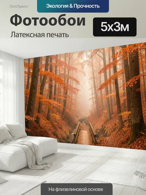 500 × 300 см · Латексная печать