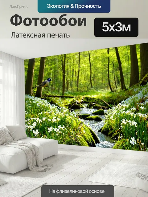 500 × 300 см · Латексная печать