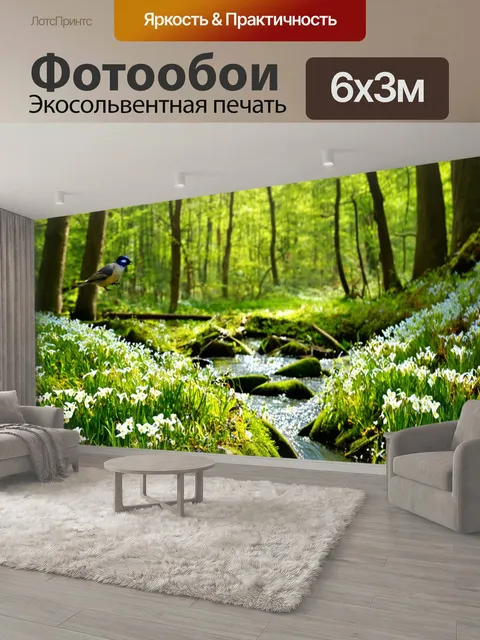 600 × 300 см · Экосольвентная печать