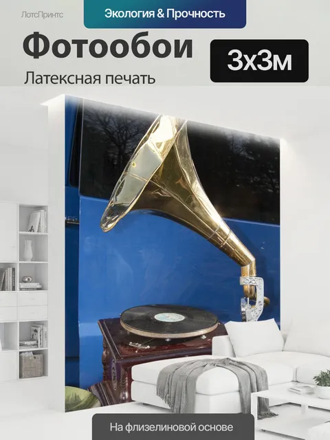 300 × 300 см · Латексная печать