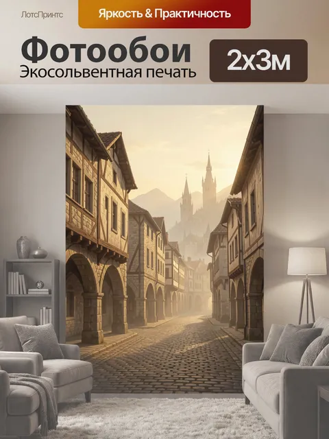 200 × 300 см · Экосольвентная печать