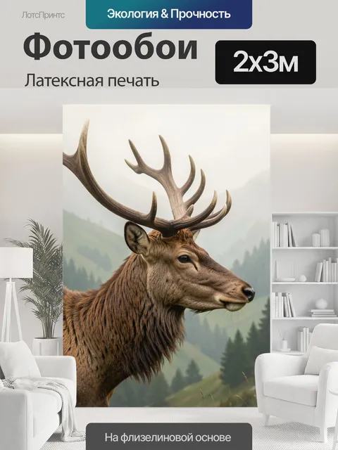 200 × 300 см · Латексная печать