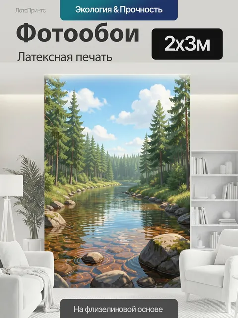 200 × 300 см · Латексная печать