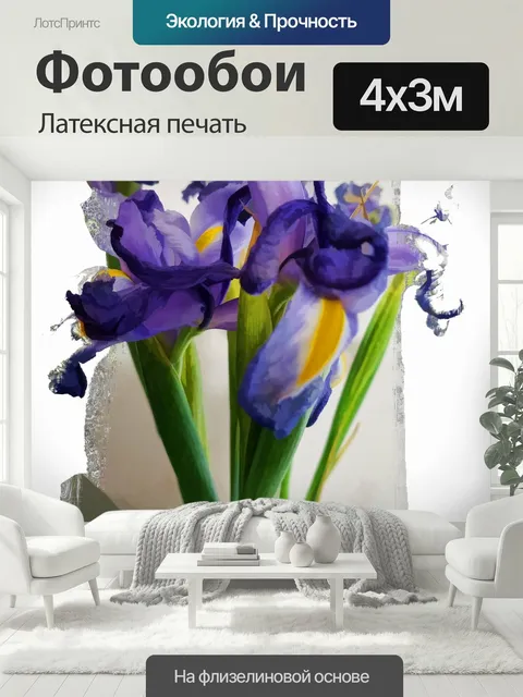 400 × 300 см · Латексная печать
