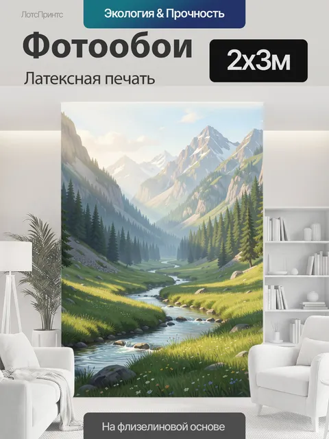 200 × 300 см · Латексная печать