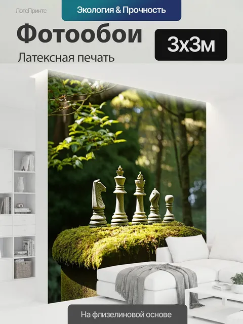 300 × 300 см · Латексная печать