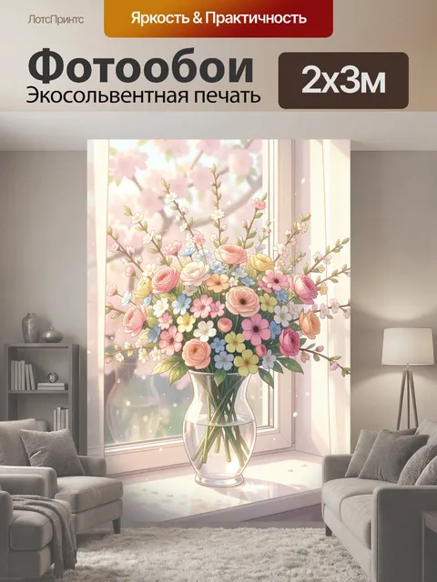 200 × 300 см · Экосольвентная печать