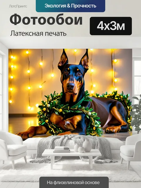 400 × 300 см · Латексная печать