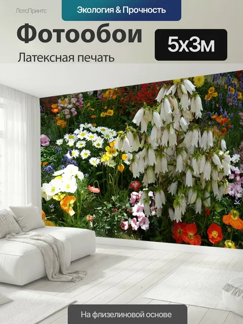 500 × 300 см · Латексная печать