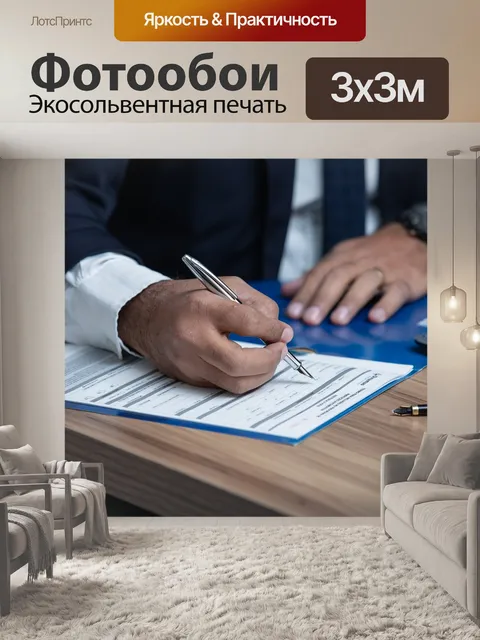 Фотообои Человек, адвокат, офис