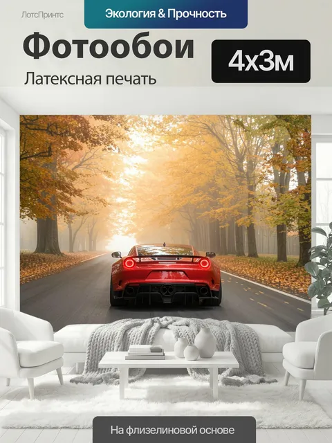 400 × 300 см · Латексная печать