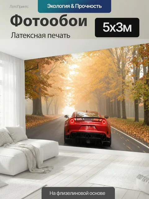 500 × 300 см · Латексная печать