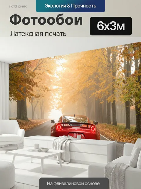 600 × 300 см · Латексная печать
