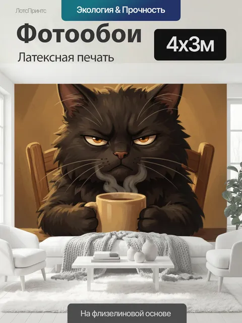 400 × 300 см · Латексная печать