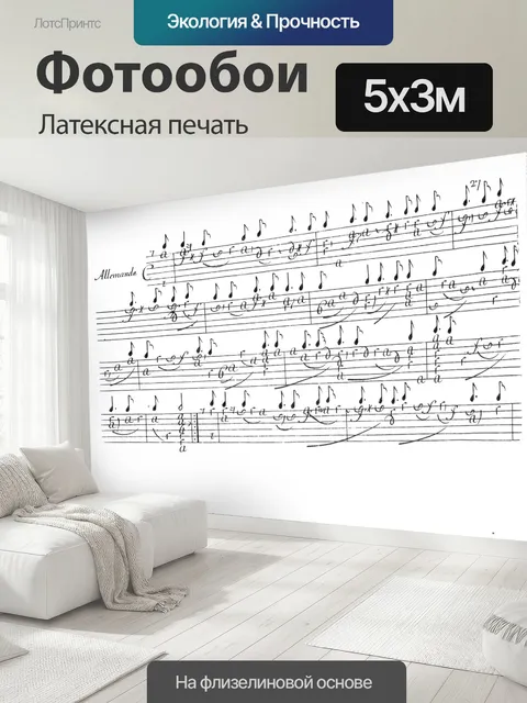 500 × 300 см · Латексная печать