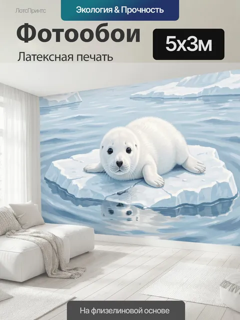 500 × 300 см · Латексная печать