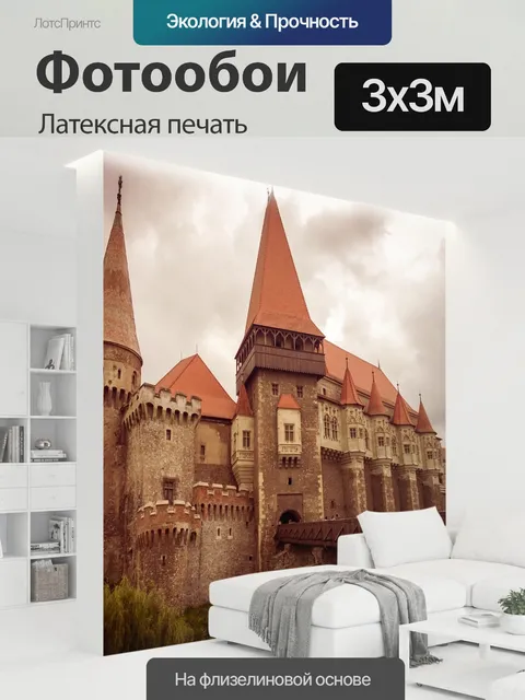300 × 300 см · Латексная печать