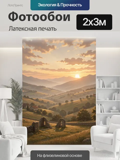 200 × 300 см · Латексная печать