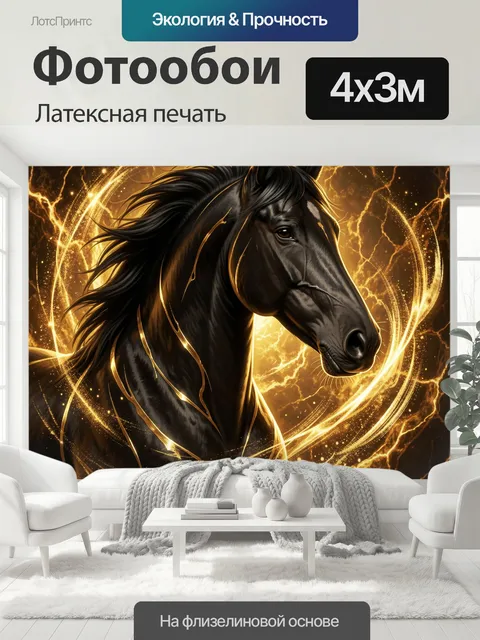 400 × 300 см · Латексная печать