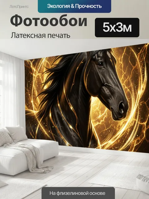 500 × 300 см · Латексная печать