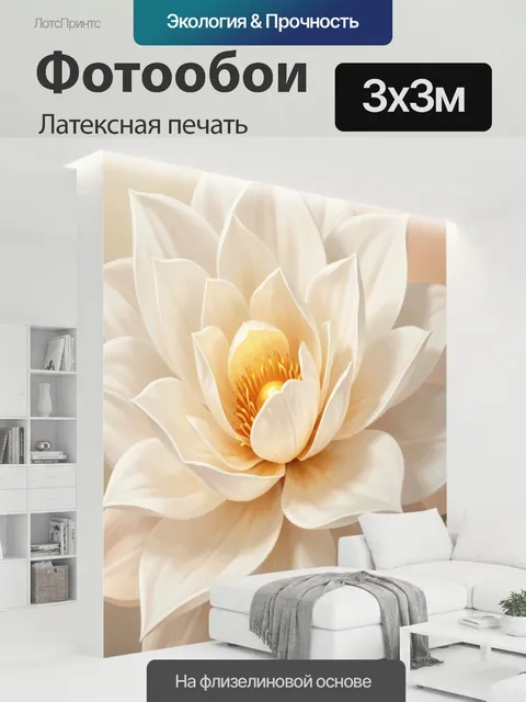 300 × 300 см · Латексная печать