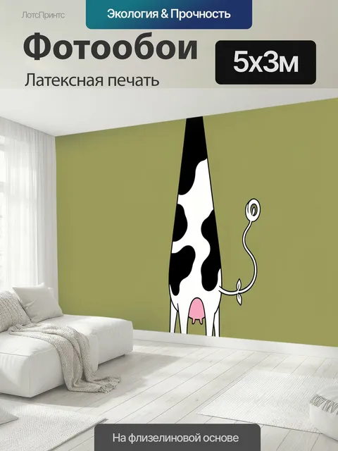 500 × 300 см · Латексная печать