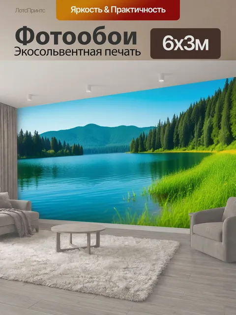 600 × 300 см · Экосольвентная печать