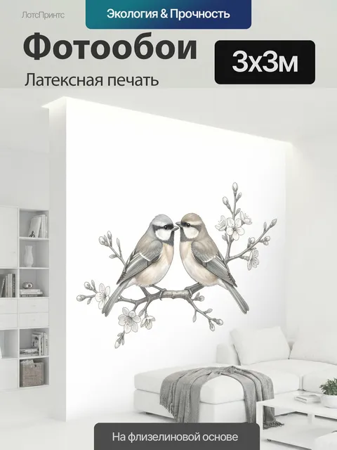 300 × 300 см · Латексная печать