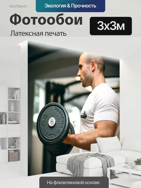 300 × 300 см · Латексная печать