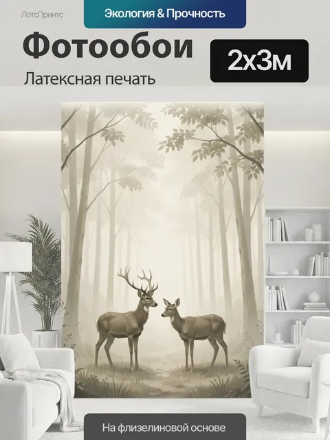 200 × 300 см · Латексная печать