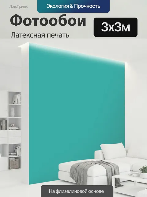 300 × 300 см · Латексная печать