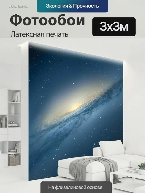 300 × 300 см · Латексная печать