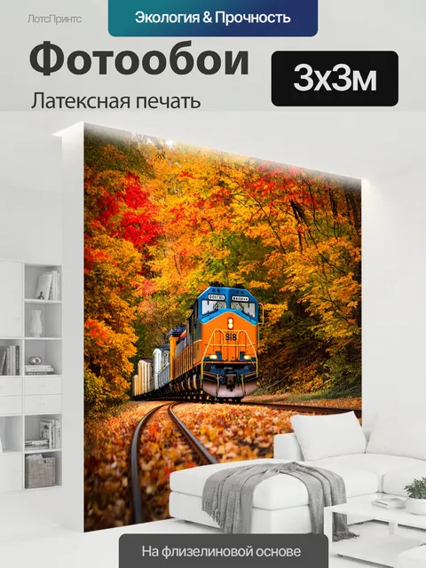 300 × 300 см · Латексная печать