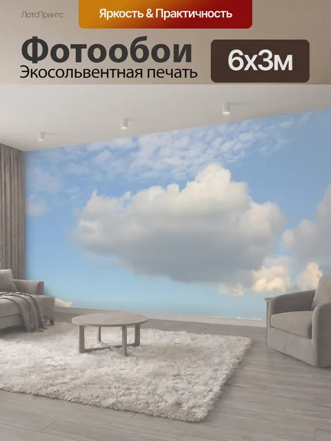 600 × 300 см · Экосольвентная печать