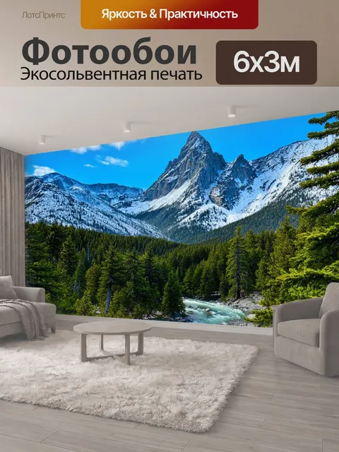 600 × 300 см · Экосольвентная печать