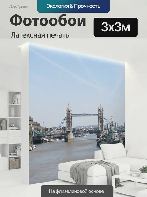 300 × 300 см · Латексная печать