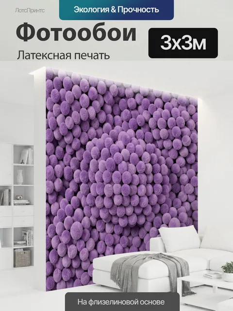 300 × 300 см · Латексная печать