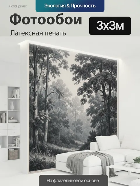 300 × 300 см · Латексная печать