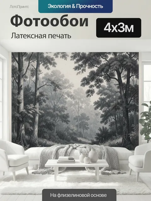 400 × 300 см · Латексная печать