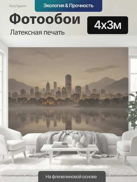 400 × 300 см · Латексная печать