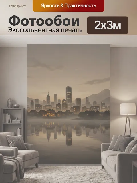 200 × 300 см · Экосольвентная печать